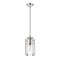 Z-Lite Alverton 1 Light Mini Pendant, Polished Nickel & Clear 3036MP-PN - alternate 7